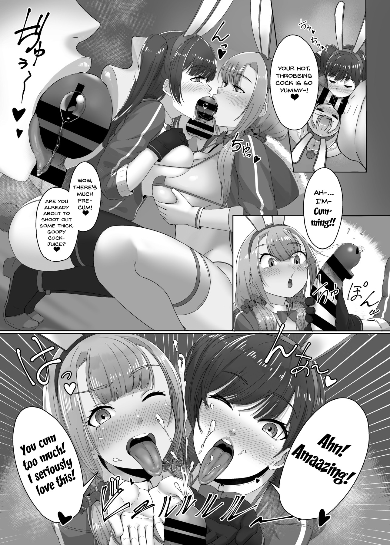 Hentai Manga Comic-It's Open For Business!! The Lewd Sex Service Mobile!!-Read-8